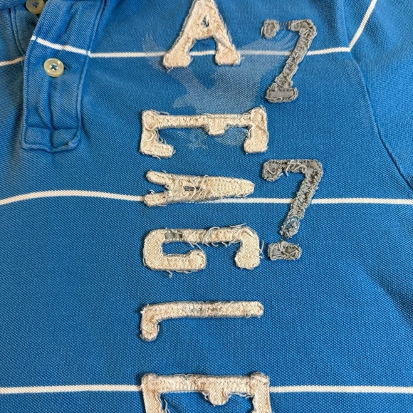 American Eagle Outfitters Blue Polo - Picture 2 of 5